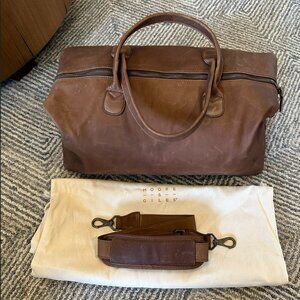 Moore and Giles Leather James Club Bag